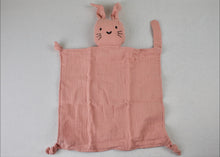 Load image into Gallery viewer, Personalised Organic Cotton Rabbit Comforter