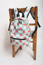 Load image into Gallery viewer, Personalised Strawberry Daisy Patterned Children's Backpack