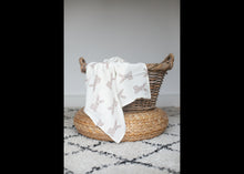 Load image into Gallery viewer, Large Teddy Bear Muslin Swaddle