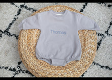 Load image into Gallery viewer, Personalised Oversized Romper Sweatshirt