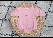 Load image into Gallery viewer, Personalised Oversized Romper Sweatshirt