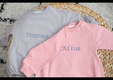 Load image into Gallery viewer, Personalised Oversized Romper Sweatshirt