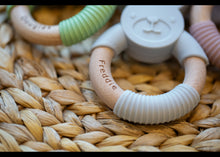 Load image into Gallery viewer, Personalised Silicone Bunny Teether