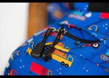 Load image into Gallery viewer, Personalised Vehicle Patterned Children's Backpack