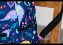 Load image into Gallery viewer, Personalised Dinosaur Patterned Children's Backpack