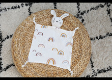 Load image into Gallery viewer, Personalised Organic Cotton Teddy Bear Comforter