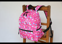 Load image into Gallery viewer, Personalised Unicorn Patterned Children's Backpack