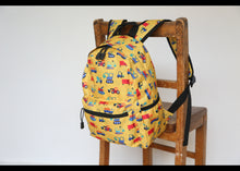 Load image into Gallery viewer, Personalised Vehicle Patterned Children's Backpack