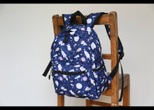 Load image into Gallery viewer, Personalised Unicorn Patterned Children's Backpack