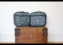 Load image into Gallery viewer, Personalised Dinosaur Patterned Children's Lunch Box Bag