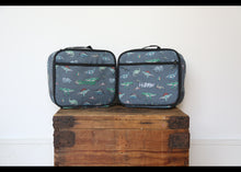 Load image into Gallery viewer, Personalised Dinosaur Patterned Children's Lunch Box Bag