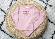 Load image into Gallery viewer, Personalised Berry Cute Strawberry Romper and Lounge Set