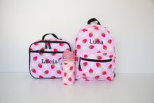 Load image into Gallery viewer, Personalised Strawberry Daisy Patterned Children's School Bundle