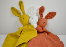 Load image into Gallery viewer, Personalised Organic Cotton Bunny Comforter