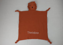 Load image into Gallery viewer, Personalised Organic Cotton Lion Comforter
