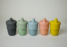 Load image into Gallery viewer, Silicone Sippy Cup with Spout Lid