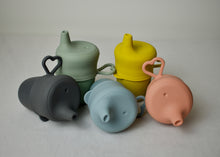 Load image into Gallery viewer, Silicone Sippy Cup with Spout Lid