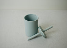 Load image into Gallery viewer, Silicone Cup with Lid and Straw