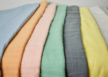 Load image into Gallery viewer, Large Bamboo Cotton Muslin Swaddle