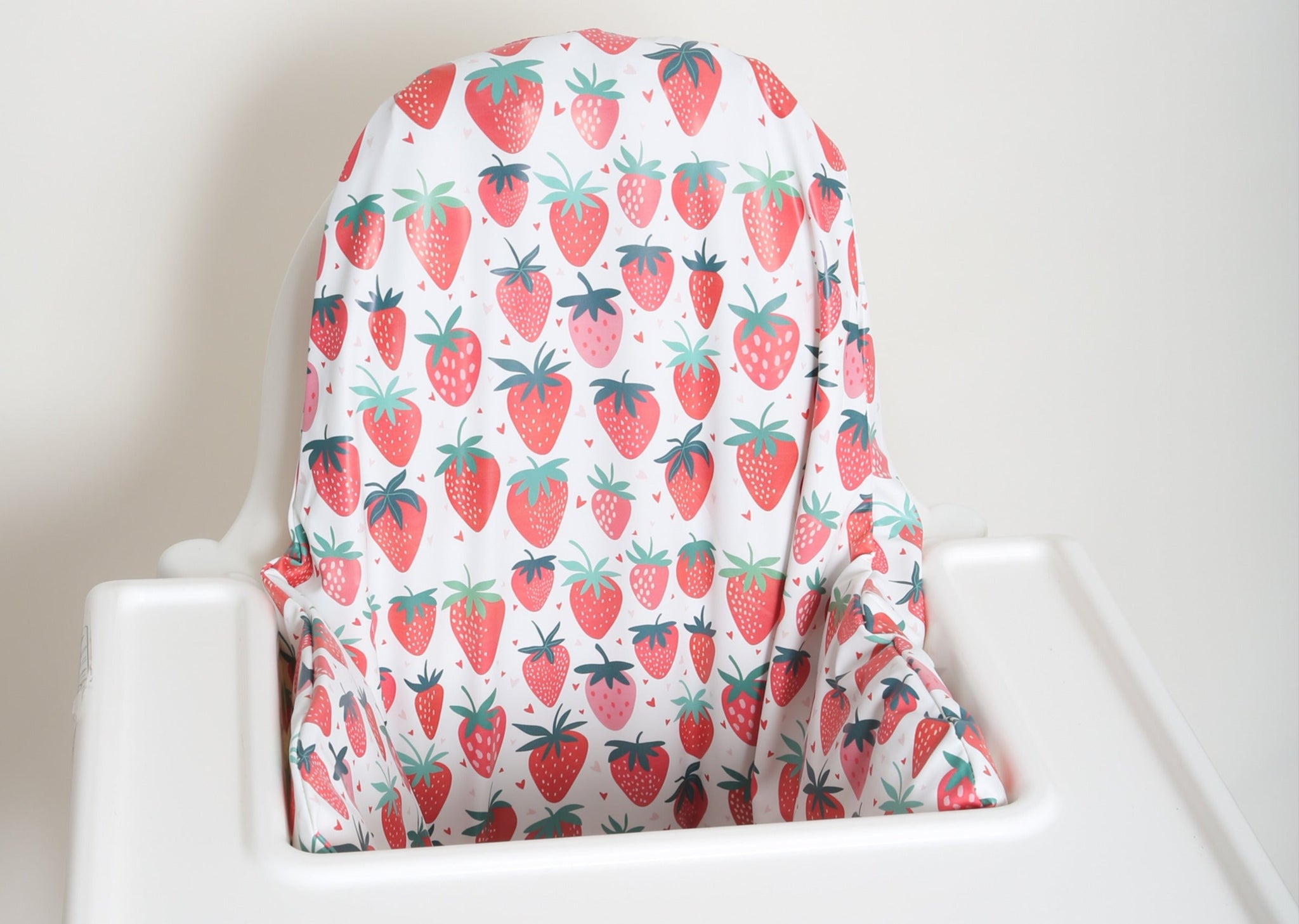 IKEA Antilop Highchair Strawberry Heart Cushion Cover