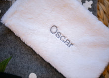 Load image into Gallery viewer, Luxury Grey Personalised Christmas Stockings
