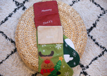 Load image into Gallery viewer, Luxury Red and Green Personalised Christmas Stockings
