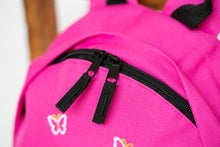 Load image into Gallery viewer, Personalised Butterfly Embroidered Children&#39;s Backpack
