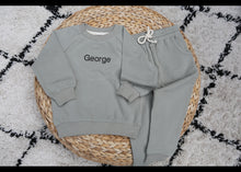 Load image into Gallery viewer, Personalised Kids Cotton Tracksuit
