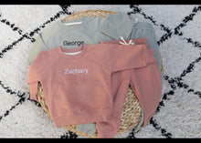 Load image into Gallery viewer, Personalised Kids Cotton Tracksuit
