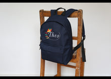 Load image into Gallery viewer, Personalised Kite Embroidered Children&#39;s Backpack
