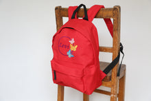 Load image into Gallery viewer, Personalised Butterfly Embroidered Children&#39;s Backpack
