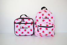 Load image into Gallery viewer, Personalised Strawberry Daisy Patterned Children's School Bundle
