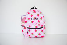 Load image into Gallery viewer, Personalised Strawberry Daisy Patterned Children's School Bundle
