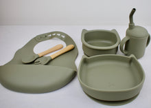 Load image into Gallery viewer, Cat Silicone Full Matching Weaning Set
