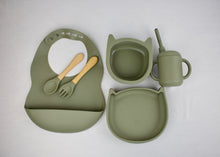 Load image into Gallery viewer, Cat Silicone Full Matching Weaning Set
