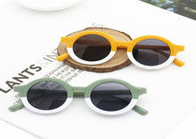 Load image into Gallery viewer, Retro Leopard and Colour Block Sunglasses

