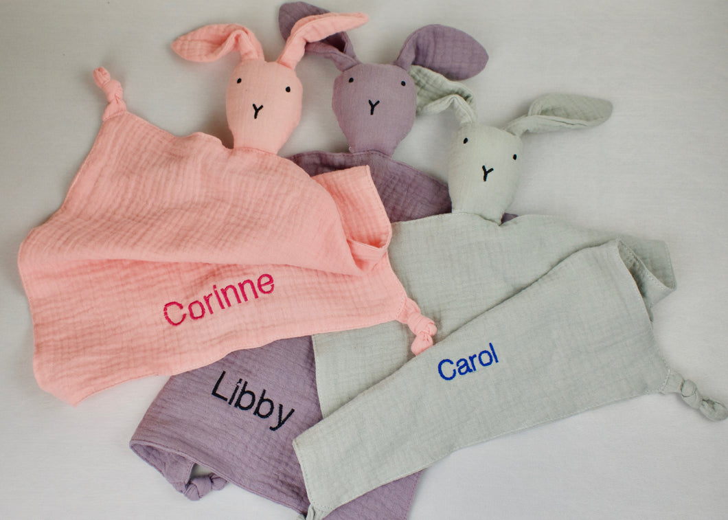 Baby Organic Cotton Bunny Comforter