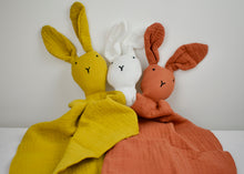 Load image into Gallery viewer, Personalised Organic Cotton Bunny Comforter
