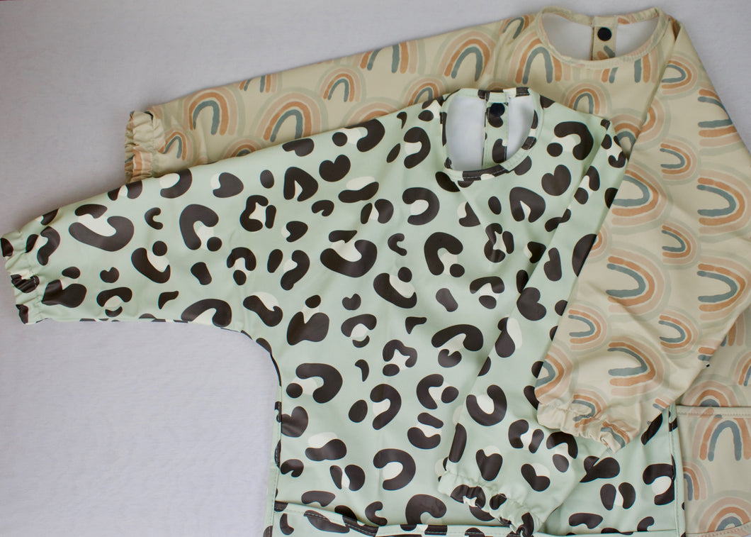 New Designs - Long Sleeve Waterproof Cape Bib
