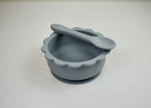 Load image into Gallery viewer, Silicone Lion Suction Bowl &amp; Spoon
