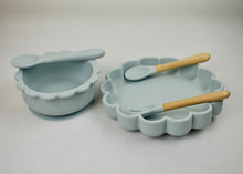 Load image into Gallery viewer, Lion Silicone Suction Bowl &amp; Plate Set
