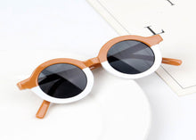 Load image into Gallery viewer, Retro Leopard and Colour Block Sunglasses

