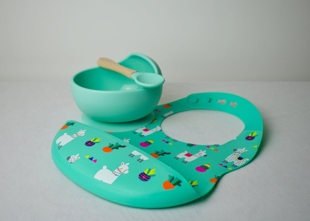 Silicone Patterned Weaning Set