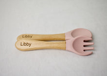Load image into Gallery viewer, Personalised Fork &amp; Spoon Utensils
