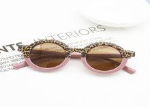 Load image into Gallery viewer, Retro Leopard and Colour Block Sunglasses
