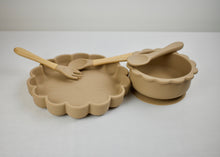 Load image into Gallery viewer, Lion Silicone Suction Bowl &amp; Plate Set

