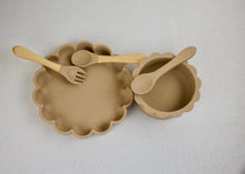 Load image into Gallery viewer, Lion Silicone Suction Bowl &amp; Plate Set
