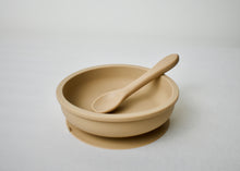 Load image into Gallery viewer, Silicone Round Suction Bowl &amp; Spoon
